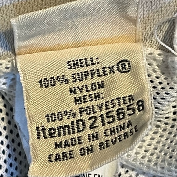 LL Bean Shorts Lined Swim Trunks Mens Large Blue Board Shorts Outdoor Pockets - Picture 6 of 10